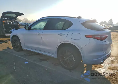 2021 Alfa Romeo Stelvio Ti from USA, damaged, VIN ZASPAKBN5M7D03148